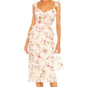 V Chapman Fiorenza Midi Dress